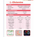 L-Glutamine en poudre CAS NO.:56-85-9 grade alimentaire